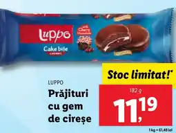 Lidl LUPPO Prăjituri cu gem de cireșe Ofertă