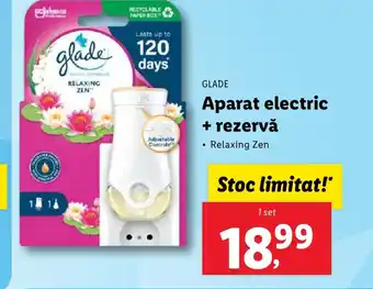 Lidl GLADE Aparat electric + rezervă Ofertă