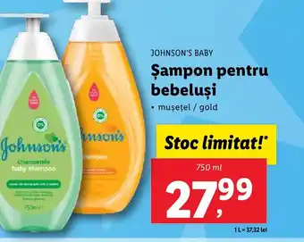 Lidl JOHNSON'S BABY Șampon pentru bebeluşi Ofertă