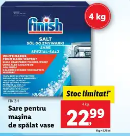 Lidl FINISH Sare pentru maşina de spălat vase Ofertă