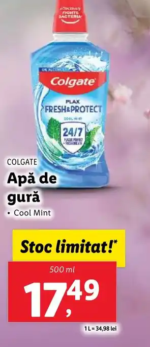 Lidl COLGATE Apă de gură Ofertă