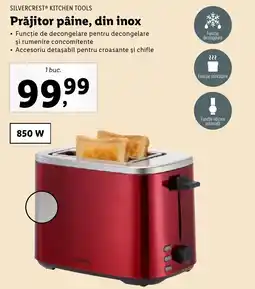 Lidl SILVERCREST® KITCHEN TOOLS Prăjitor pâine, din inox Ofertă