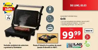 Lidl SILVERCREST KITCHEN TOOLS Grill Ofertă