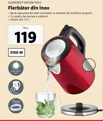 Lidl SILVERCREST® KITCHEN TOOLS Fierbător din inox Ofertă