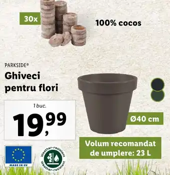 Lidl PARKSIDE Ghiveci pentru flori Ofertă