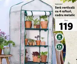 Lidl PARKSIDE Serǎ verticală cu 4 rafturi, cadru metalic Ofertă