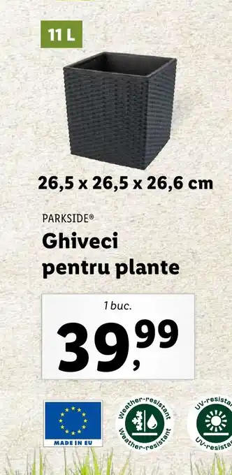 Lidl PARKSIDE Ghiveci pentru plante Ofertă