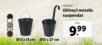 Lidl PARKSIDE Ghiveci metalic suspendat Ofertă