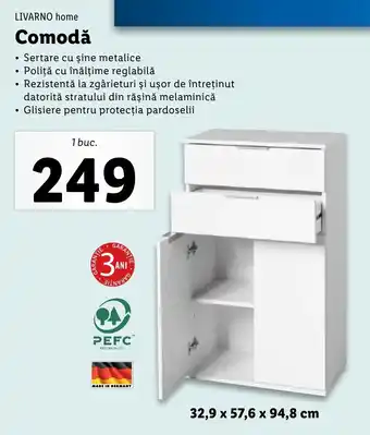 Lidl LIVARNO home Comodă Ofertă