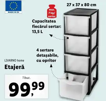 Lidl LIVARNO home Etajerǎ Ofertă