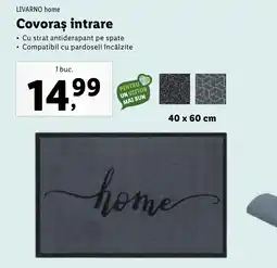 Lidl LIVARNO home Covoras intrare Ofertă