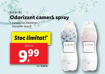 Lidl AIR BY W5 Odorizant cameră spray Ofertă