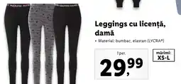 Lidl Leggings cu licență, damǎ Ofertă