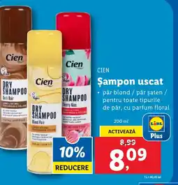 Lidl CIEN Şampon uscat Ofertă