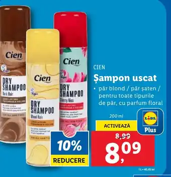 Lidl CIEN Şampon uscat Ofertă