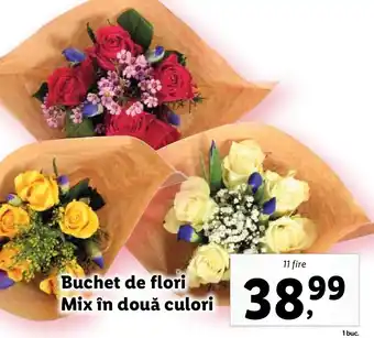 Lidl Buchet de flori Mix în două culori Ofertă