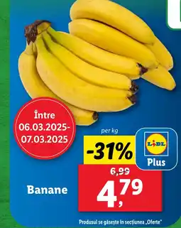 Lidl Banane Ofertă