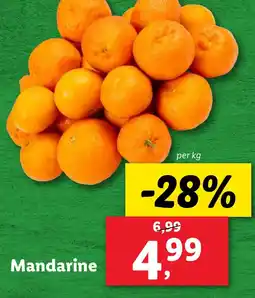 Lidl Mandarine Ofertă