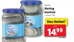 Lidl NAUTICA Hering marinat Ofertă