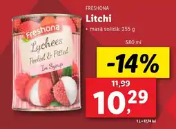 Lidl FRESHONA Litchi Ofertă