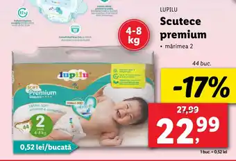 Lidl LUPILU Scutece premium Ofertă