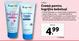 Lidl LUPILU Cremă pentru îngrijire bebeluși Ofertă