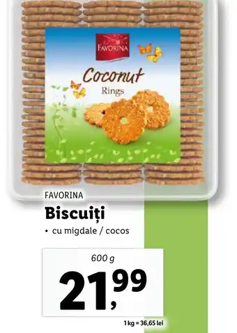 Lidl FAVORINA Biscuiți Ofertă