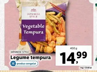 Lidl JAPANESE STYLE Legume tempura Ofertă