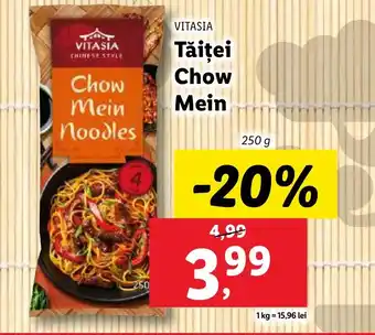 Lidl VITASIA Tăiţei Chow Mein Ofertă