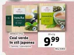 Lidl JAPANESE STYLE Ceai verde în stil japonez Ofertă