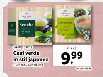 Lidl JAPANESE STYLE Ceai verde în stil japonez Ofertă