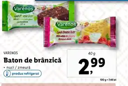 Lidl VARENOS Baton de brânzică Ofertă