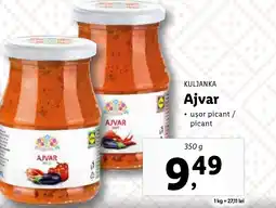 Lidl KULJANKA Ajvar Ofertă