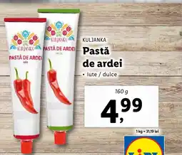 Lidl KULJANKA Pastǎ de ardei Ofertă