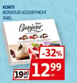 Auchan KONTI Bonjour assortment Ofertă