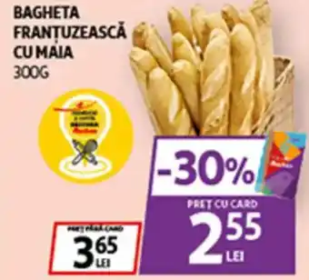 Auchan Bagheta franțuzească cu maia Ofertă