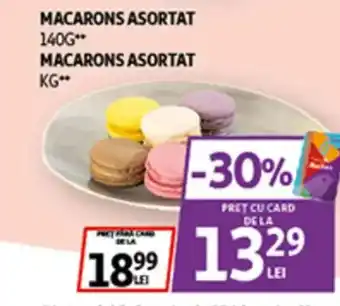 Auchan Macarons asortat Ofertă