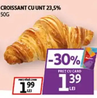 Auchan Croissant cu unt 23,5% Ofertă