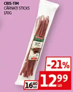 Auchan CRIS-TIM Cârnaţi sticks Ofertă