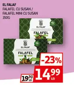 Auchan EL FALAF Falafel cu susan / falafel mini cu susan Ofertă