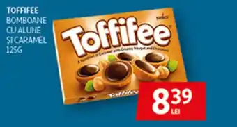 Auchan TOFFIFEE Bomboane cu alune și caramel Ofertă