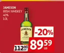 Auchan JAMESON Irish whiskey 40% Ofertă