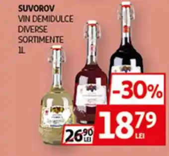 Auchan SUVOROV Vin demidulce Ofertă