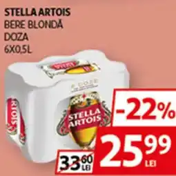 Auchan STELLA ARTOIS Bere blonda doza Ofertă