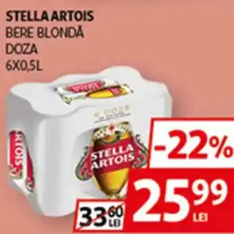 Auchan STELLA ARTOIS Bere blonda doza Ofertă