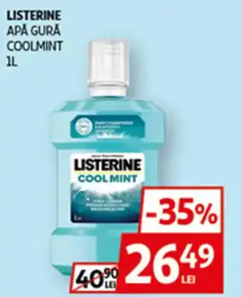 Auchan LISTERINE Apă gură coolmint Ofertă