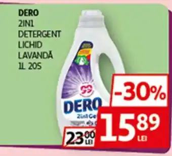 Auchan DERO 2in1 detergent lichid lavanda Ofertă