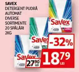 Auchan SAVEX Detergent pudra automat Ofertă