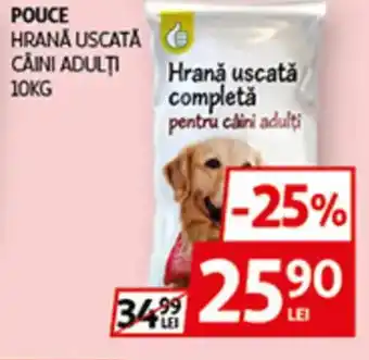 Auchan POUCE Hrana uscată câini adulti Ofertă