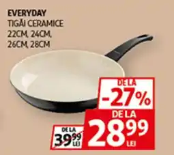 Auchan Everyday tigăi ceramice Ofertă